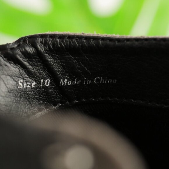 Dolce Vita Womens Sierra Boot Size 10 Gray Suede Block Heel Bootie Boho Chic - Picture 10 of 12